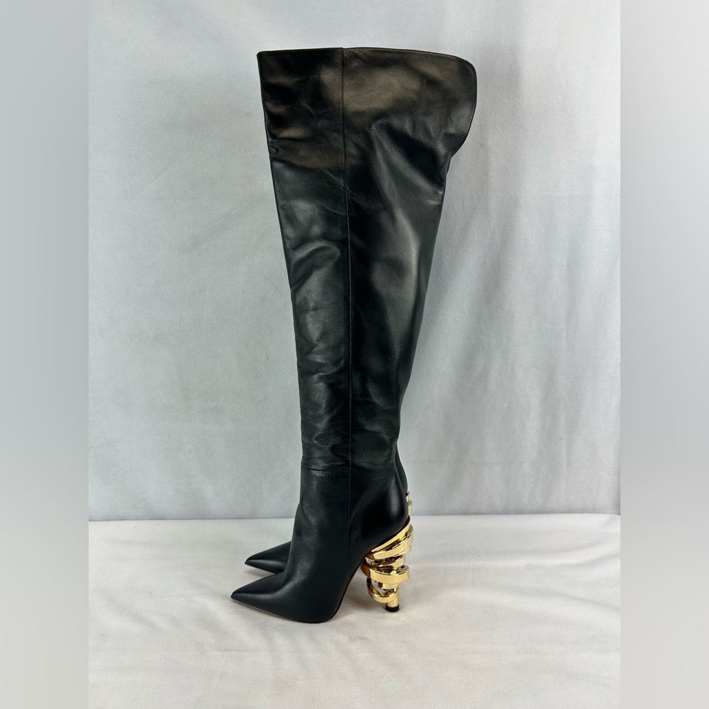 KEEYAHRI Zerina Pointed Toe Over the Knee Boot